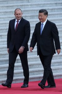 President Xi Jinping holds a welcoming ceremony for Bulgarian President Rumen Radev